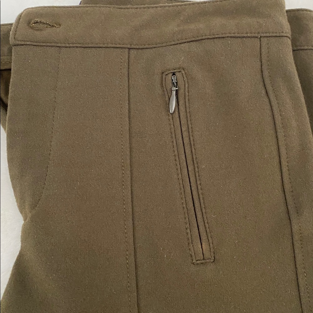 NYDJ Women’s Olive Slim Pants. NWOT Beautiful Heavy Fabric. Dressy & Comfortable - Picture 11 of 12